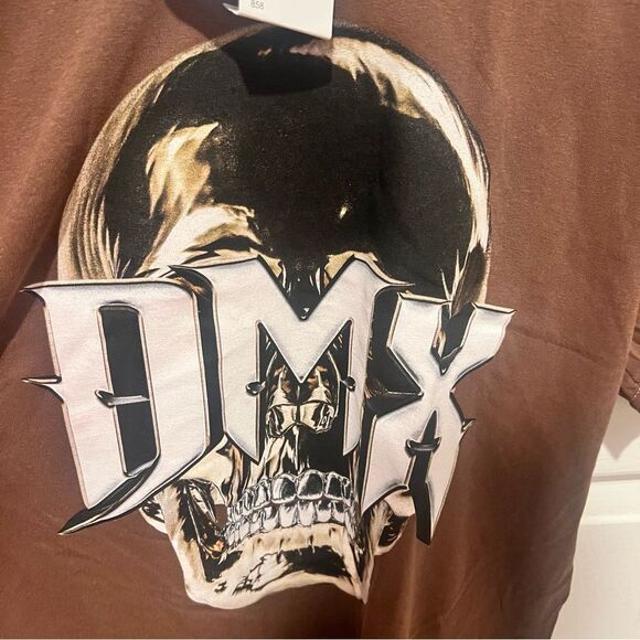NWT DMX unisex tee size large in brown - Picture 2 of 5